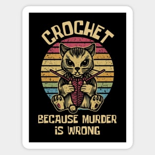 Funny-crochet Sticker